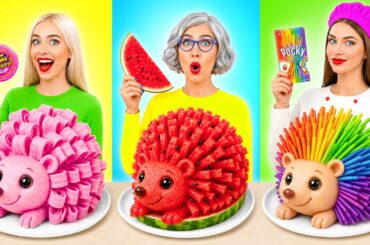 Me vs Grandma Cooking Challenge | Delicious Food Recipes by Candy DO