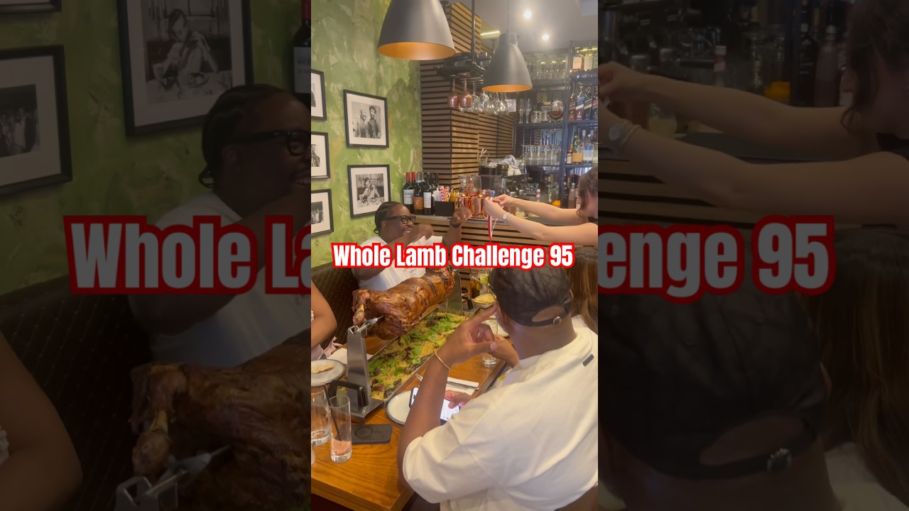 Whole Lamb Challenge #95 @GodaLondon 🔥❤️An unforgettable dining experience with your family. Whole Lamb Challenge #95 @GodaLondon 🔥❤️An unforgettable dining experience with your family.