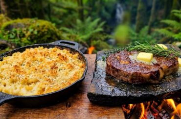 Steak & Mac and Cheese: Ultimate Campfire Comfort Food 🔥