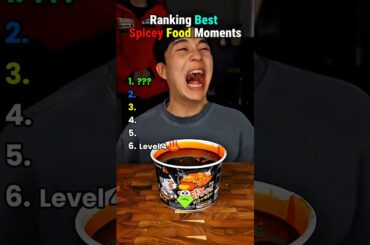 Ranking Best Spicey Food Moments #ranking #shorts #spiceyfood