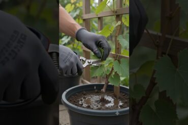 From vine to fine dining 🍇✨ #Grapes #Timelapse #Gardening #Foodie #Shorts
