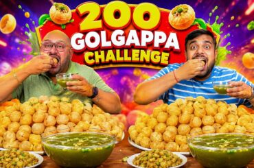 200 Pani Puri Challenge | Viwa Food World