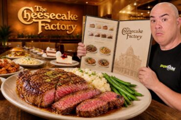 I Tested Cheesecake Factory's Impossible Menu