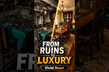 This Abandoned Dining Room Will Leave You Speechless 😱 | Before & After Restoration
