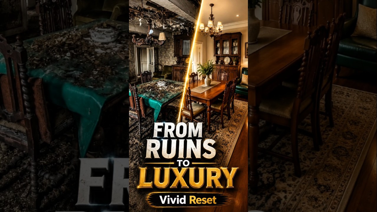 This Abandoned Dining Room Will Leave You Speechless π± | Before & After Restoration This Abandoned Dining Room Will Leave You Speechless π± | Before & After Restoration