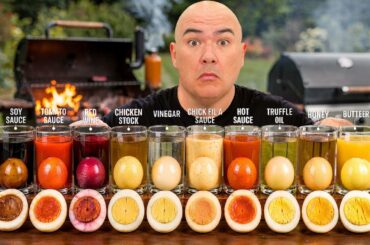 I Boiled Eggs in Every Liquid I Could Find!