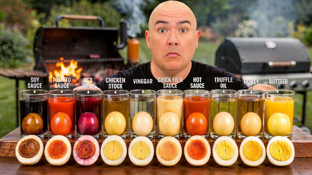 I Boiled Eggs in Every Liquid I Could Find! I Boiled Eggs in Every Liquid I Could Find!