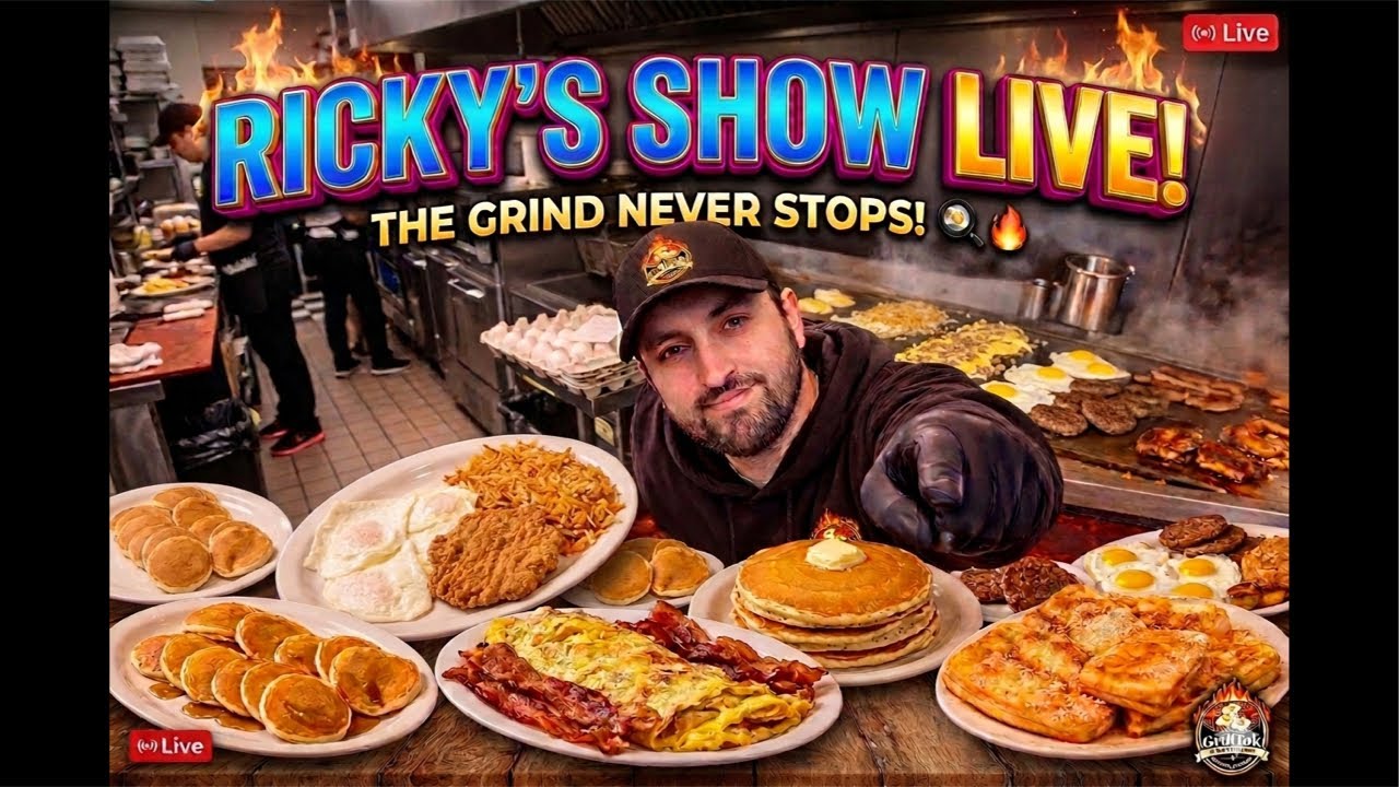 Ricky’s Breakfast Show | Live Cooking Ricky’s Breakfast Show | Live Cooking