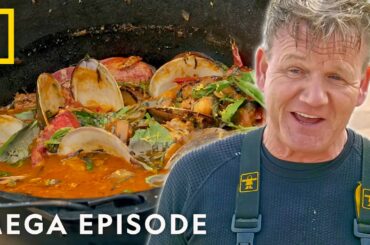 Gordon Ramsay Learns American Cuisine | America 250 Special | Uncharted MEGA Episode | Nat Geo