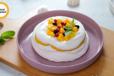 Mango Pavlova Recipe By Food Fusion