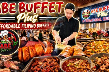 [4K] ABE BUFFET PLUS RESTAURANT FOOD TOUR | Affordable Filipino Buffet You Need to Try!