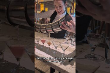 First time dining at a high-end restaurant 🍚🤦#funny #finedining #fancy #food #fyp