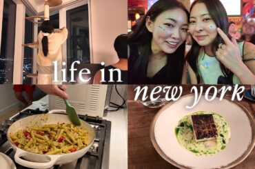 NYC Vlog 🇰🇷 Korean Fine Dining, World Cup & Productive Reset 🤍