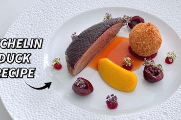 MICHELIN STAR Duck Two Ways with Cherry, Pumpkin & Tamarind - Fine Dining Recipes