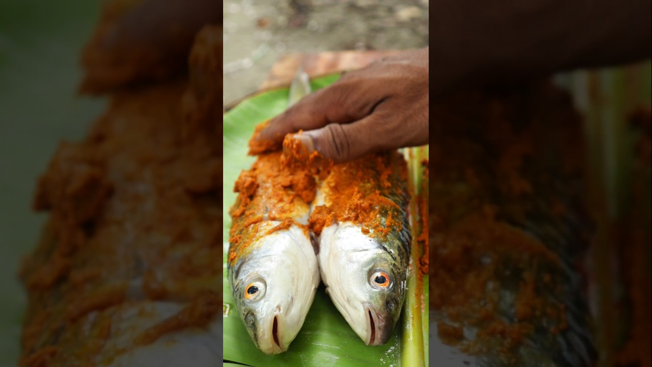 Fish fry || Fish Fry Banana leaf #shorts #cooking #food #vairalvideo Fish fry || Fish Fry Banana leaf #shorts #cooking #food #vairalvideo