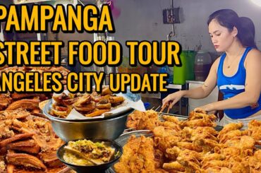 Philippines Street Food in Angeles, Pampanga 🇵🇭 | The BEST Downtown Local Food Spot in 2026!