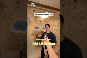 Dining inside a cave? 🪨✨POV: You found one of KL’s most unique restaurants. 🤩⛰️📍 KOHA Bistro, KL