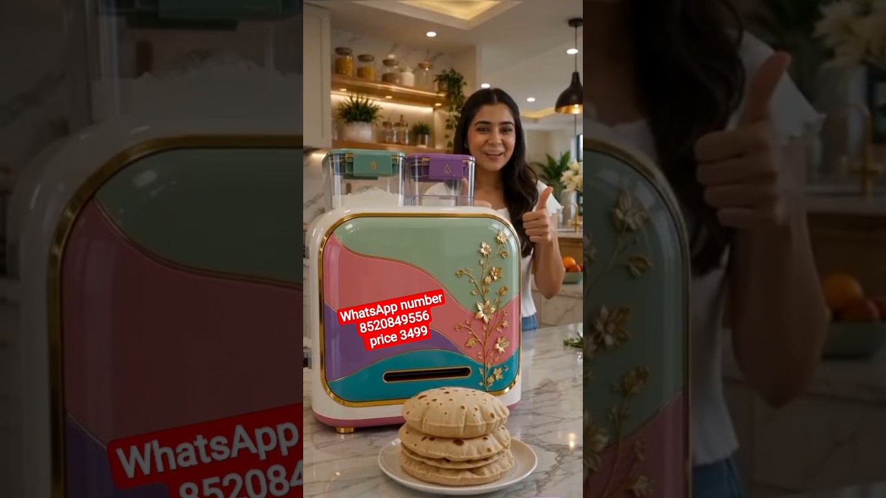 #gadgets #rotimaker #cooking #roti #recipe#kitchen #modernkitchen #automobile#foodie #food #gadgets #rotimaker #cooking #roti #recipe#kitchen #modernkitchen #automobile#foodie #food