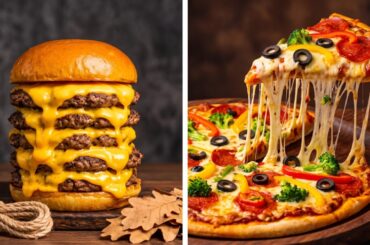 40 Delicious Fast Food Hacks & Easy Homemade Recipes! 🍔