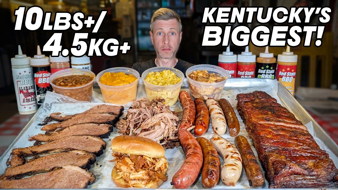 BIGGEST BBQ CHALLENGE IN KENTUCKY PROS STRUGGLED TO FINISH! BIGGEST BBQ CHALLENGE IN KENTUCKY PROS STRUGGLED TO FINISH!