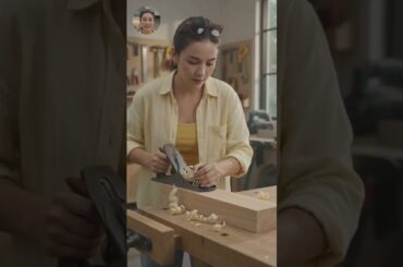 How a Beautiful Wooden Dining Table Is Made | Amazing Woodworking Process #woodtable