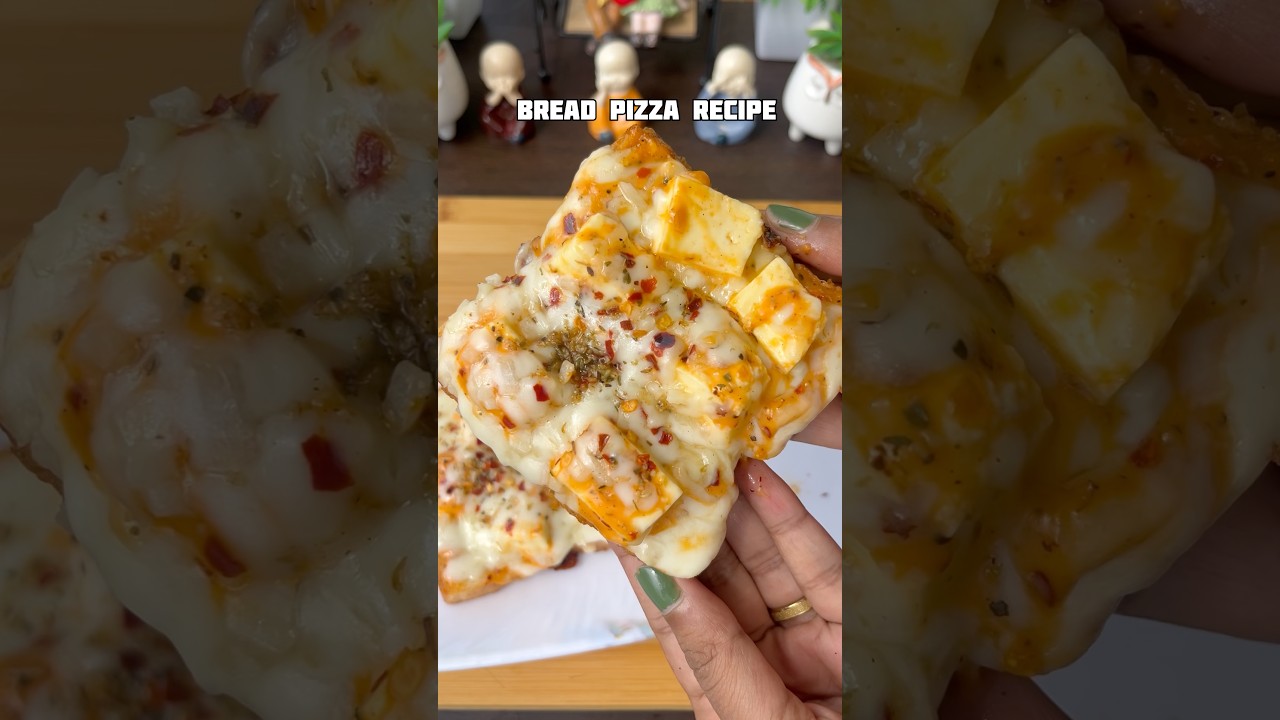 Bread pizza recipe #shorts #snacks #recipe #breadpizza #pizza #trending #viral #shortsfeed #cooking Bread pizza recipe #shorts #snacks #recipe #breadpizza #pizza #trending #viral #shortsfeed #cooking