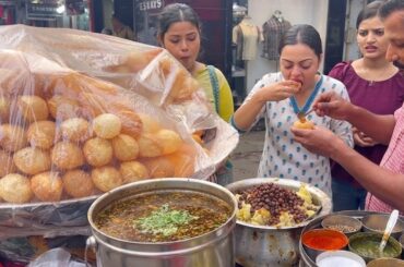 Street food Lovers in busy market of Kolkata | Indian street food | Food ASMR