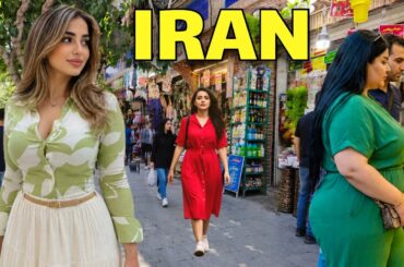 INSIDE IRAN and Reality of Life in Tehran | Street Food in Iranian Style