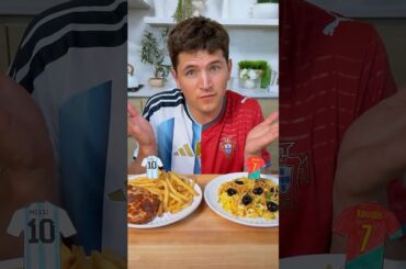 Messi vs Ronaldo Food
