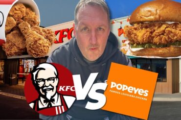 I Review KFC vs Popeyes! Who Wins?