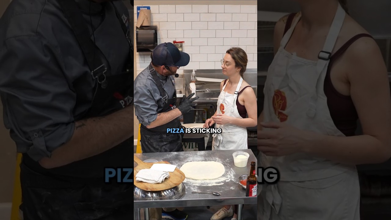 Do this when pizza sticks to the table Do this when pizza sticks to the table