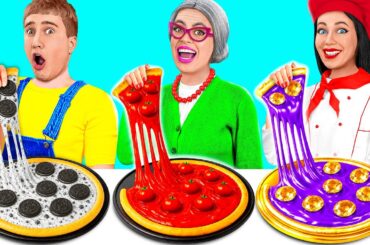 Me vs Grandma Cooking Challenge | Simple Kitchen Tricks by Mega DO Challenge