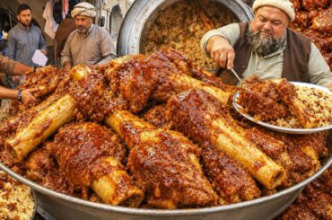 Most Cheap Afghanistan Street food | Kabuli Pulao | Roasted Chicken | Biryani recipe | Punjabi Curry