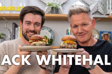 Gordon Ramsay Makes A Wellington Burger While Jack Whitehall Roasts Him