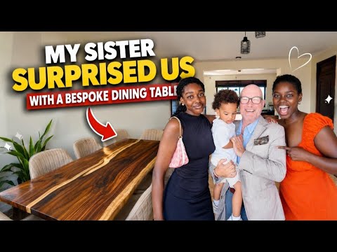 Settling Into Uganda My Sister Ordered A Bespoke Dining Set For Our Apartment Settling Into Uganda My Sister Ordered A Bespoke Dining Set For Our Apartment