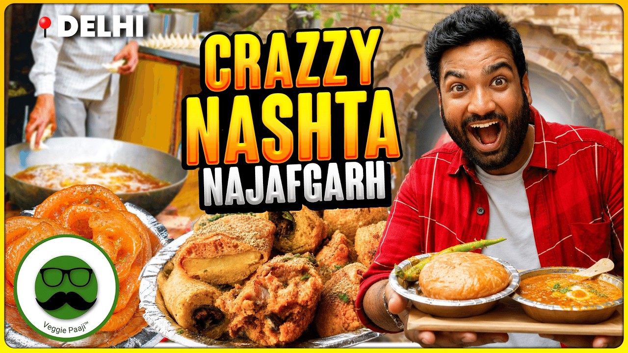 Breakfast Najafgarh Food Tour Delhi | Bansi Samosa, Deshraj Burawala & More | Veggie Paaji Breakfast Najafgarh Food Tour Delhi | Bansi Samosa, Deshraj Burawala & More | Veggie Paaji