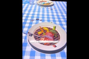 A unique dining experience where the tiny chef is only 6 centimeters tall