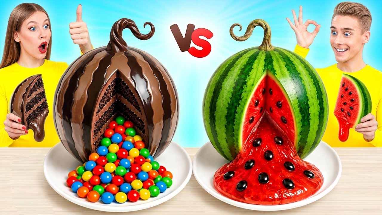 Real Food vs Chocolate Food Challenge | Cool Creative Hacks by Multi DO Challenge Real Food vs Chocolate Food Challenge | Cool Creative Hacks by Multi DO Challenge