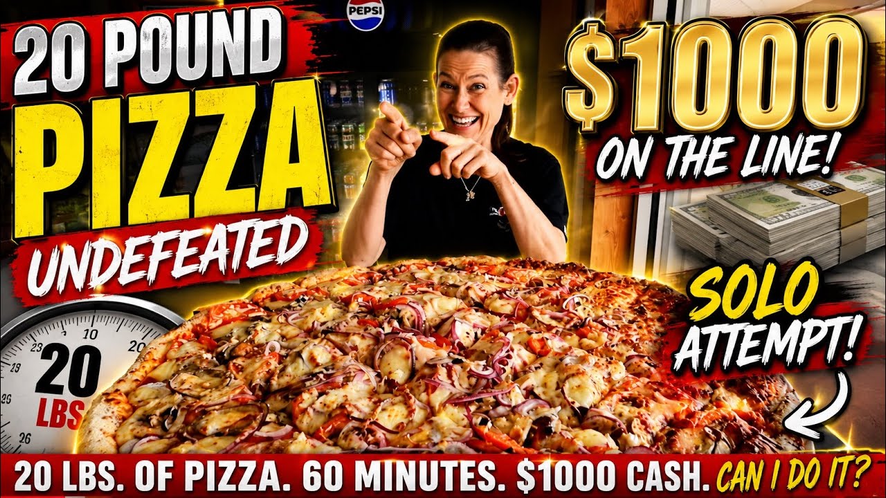 UNDEFEATED MASSIVE PIZZA CHALLENGE!! CAN I WIN $1000?!?! IM SCARED! MOLLY SCHUYLER EATS ~ mom v food UNDEFEATED MASSIVE PIZZA CHALLENGE!! CAN I WIN $1000?!?! IM SCARED! MOLLY SCHUYLER EATS ~ mom v food