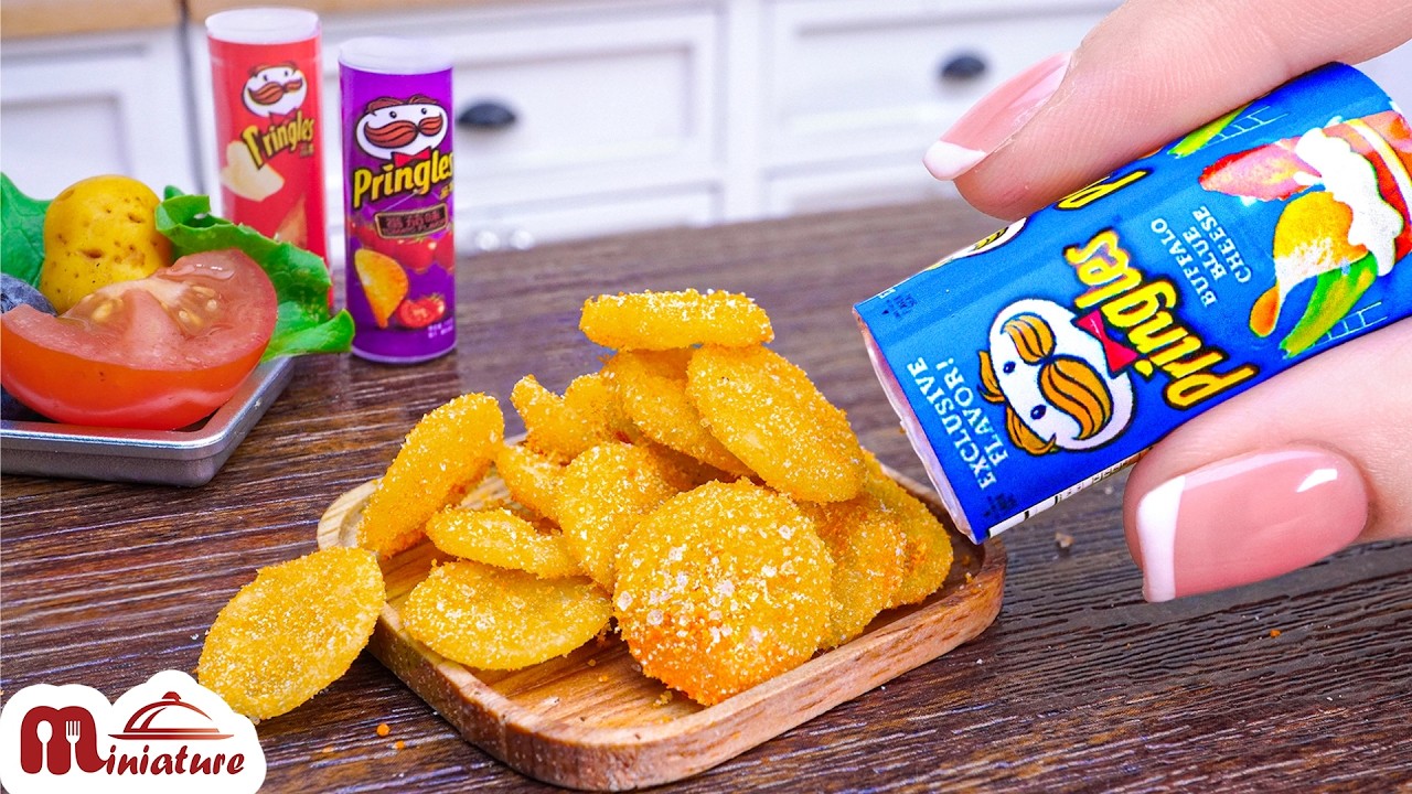 π₯ Amazing Mini Pringles Potato Chips Recipe | ASMR Cooking Mini Food π₯ Amazing Mini Pringles Potato Chips Recipe | ASMR Cooking Mini Food