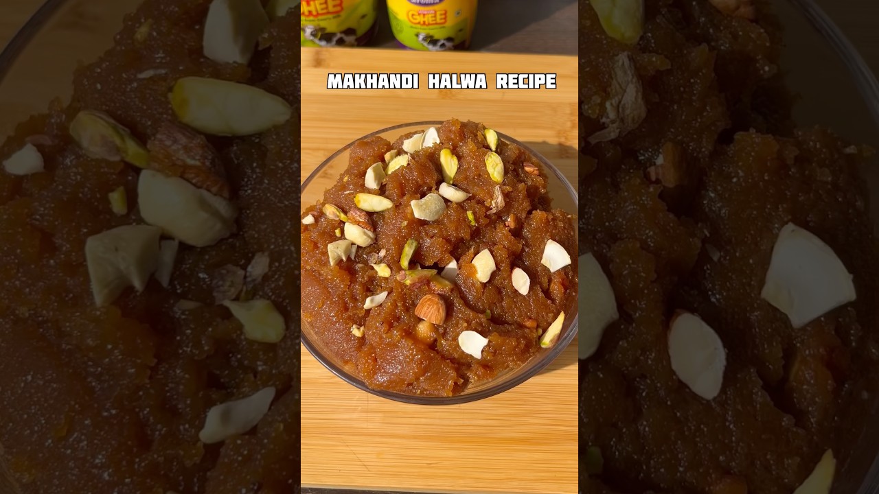 Viral makhandi halwa recipe #shorts #recipe #halwa #dessert #trending #viral #shortsfeed #cooking Viral makhandi halwa recipe #shorts #recipe #halwa #dessert #trending #viral #shortsfeed #cooking