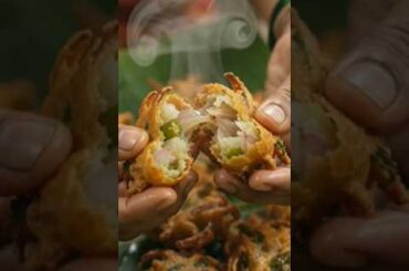 Onion Pakoda Recipe #cooking #ai