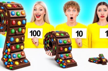 100 Layers of Food Challenge | Crazy Kitchen Situations by Multi DO Challenge