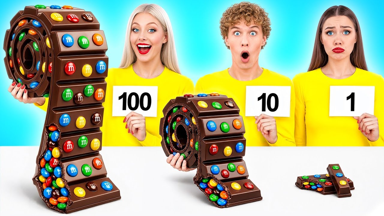 100 Layers of Food Challenge | Crazy Kitchen Situations by Multi DO Challenge 100 Layers of Food Challenge | Crazy Kitchen Situations by Multi DO Challenge