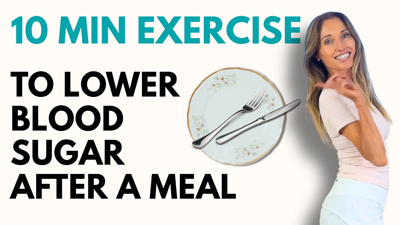 10-Minute Exercises to Lower Blood🩸Sugar After a Meal | Easy At-Home 🏡 Blood Sugar Workout 10-Minute Exercises to Lower Blood🩸Sugar After a Meal | Easy At-Home 🏡 Blood Sugar Workout