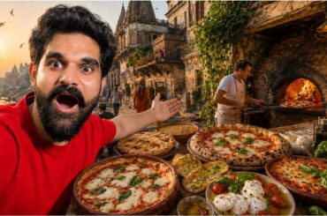 Indian Street Food Like You've Never Seen | India's Oldest Pizzeria 500+ Sourdough Pizzas Since 1993