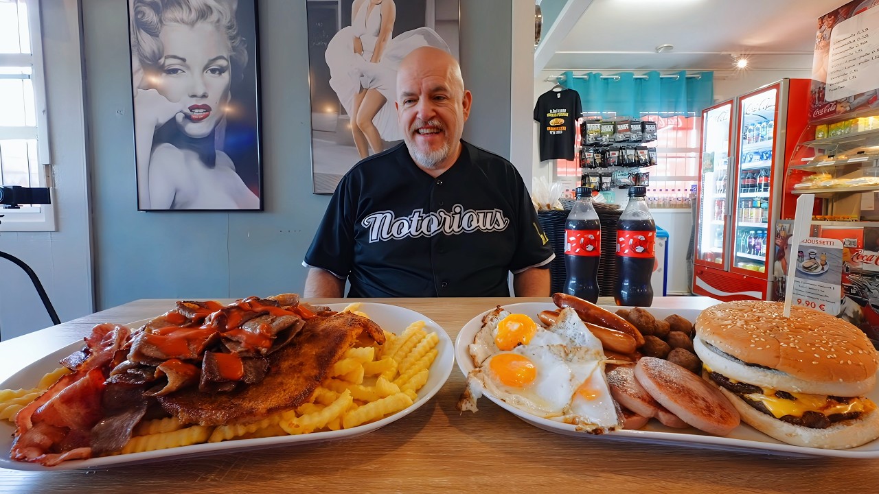 Notorious B.O.B. Takes On Europe’s Biggest Rest Stop Food Challenge Notorious B.O.B. Takes On Europe's Biggest Rest Stop Food Challenge