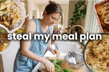 My Weekly Dinner Plan | From Scratch & Family Approved