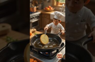 ASMR Miniature Kitchen Video @Ghibilkitchen#asmr #cooking #food #ghibli #shorts
