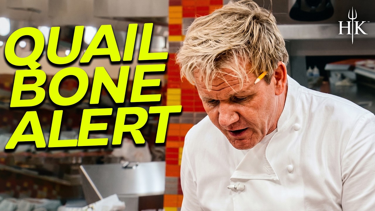 Chef Ramsay Finds Hidden Bones in the Fine Dining Quail | Hell’s Kitchen USA Chef Ramsay Finds Hidden Bones in the Fine Dining Quail | Hell's Kitchen USA